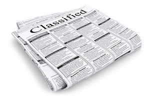 Classified Advertising Line Ad